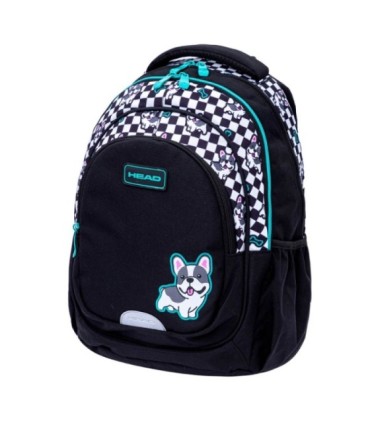 Plecak szkolny trzykomorowy Astra HEAD AB330 CUTE PUPPY piesek