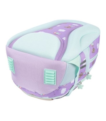 PLECAK SZKOLNY 4-KOMORY 22L ST.MAJEWSKI BP58 PUSHEEN VIOLET kotek