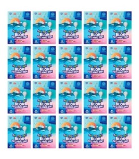 20 szt. x Blok techniczny Astra 10 pastelowych, kolorowych kartek A4