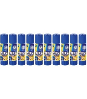 10x klej szkolny, biurowy w sztyfcie 15 g  ASTRA, mocny, niemarszczący papieru