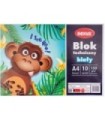 Blok techniczny biały REXUS Benjamin A4 10 kartek, 150g/m2