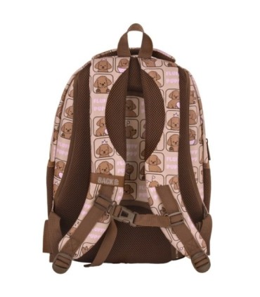 Plecak szkolny 26 L trzykomorowy Derform BACKUP model O FLUFFY PUPPY