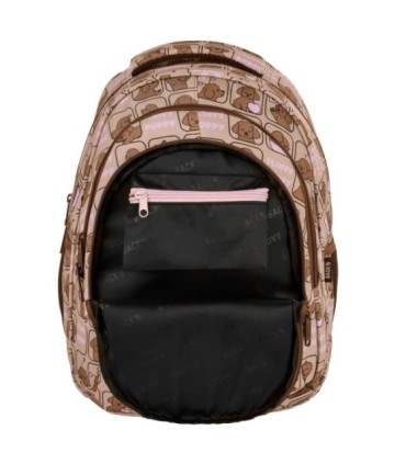 Plecak szkolny 26 L trzykomorowy Derform BACKUP model O FLUFFY PUPPY