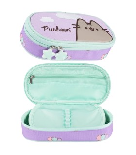 Piórnik saszetka usztywniona PC01 St.Majewski PUSHEEN VIOLET