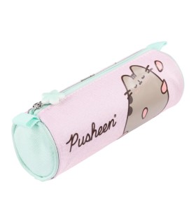 Piórnik tuba jednokomorowy St.Majewski PUSHEEN PINK