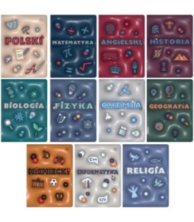 11 X ZESZYTY PRZEDMIOTOWE A5 DO KLAS 7-8 I LICEUM