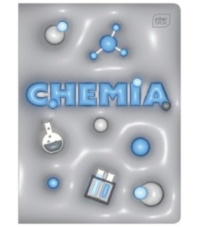 ZESZYT A5 DO CHEMII, 60 KARTEK, KRATKA, PRZYDATNE ŚCIĄGI