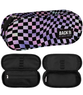 Piórnik saszetka usztywniona BackUP Derform A20 SZACHOWNICA CRAZY