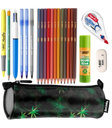 Piórnik saszetka Paso z kompletnym wyposażeniem marki BIC