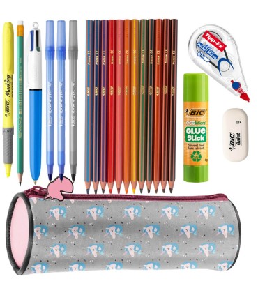 Piórnik saszetka Paso Horses z kompletnym wyposażeniem marki BIC