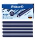 Naboje do piór długie granatowe PELIKAN opakowanie 5 sztuk po 1,4 ml