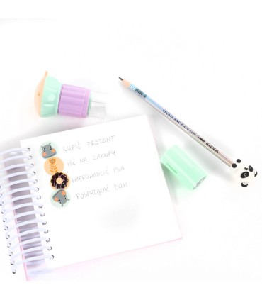 Naklejkowy stempel do zdobienia Naciśnij i stempluj 150 naklejek KIDEA