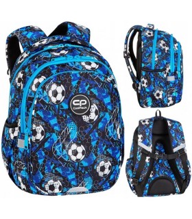 Plecak szkolny trzykomorowy 19L Coolpack JERRY SOCCER