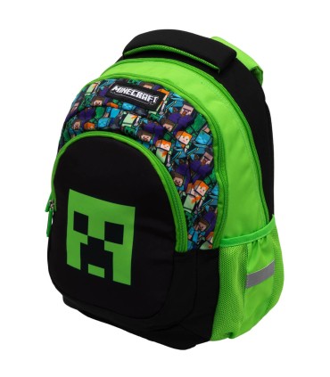 Plecak szkolny trzykomorowy dla klas 1-3 SP Astra na licencji Minecraft