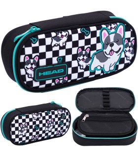 Usztywniany piórnik  saszetka ASTRA HEAD CUTE PUPPY