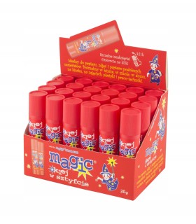 Zestaw 24 x klej w sztyfcie 20g Magic Kamaben