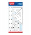 Zestaw geometryczny Start 4 elementowy 30 cm Maped