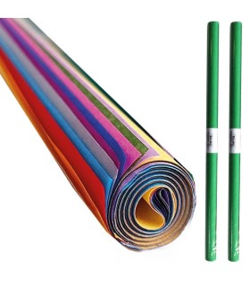 2x BIBUŁA GŁADKA A3 W ROLKACH 10 KOLORÓW INTERDRUK, 30 cm