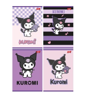 4 SZT. X ZESZYT A5, 32 KARTKI, LINIE, KUROMI, UNIPAP KAŻDY INNY