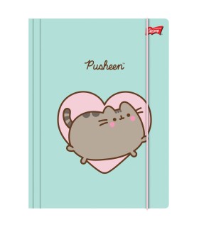 Teczka tekturowa z gumką A4 Pusheen Mint, Unipap St-Majewski