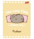 4 X ZESZYT A5, 32 KARTKI, KRATKA z MARGINESEM, PUSHEEN KOTEK KOT