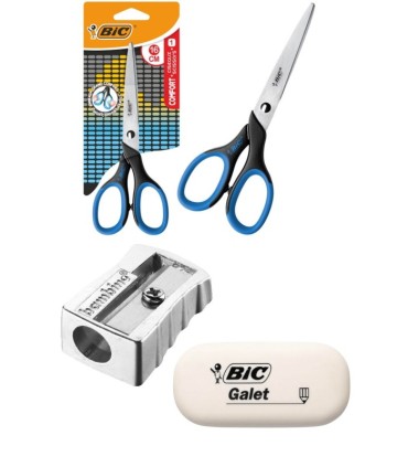 MEGA zestaw wyprawka szkolna do klas 4-6, BIC, XXL 88 elementów w tym 7 zeszytów przedmiotowych