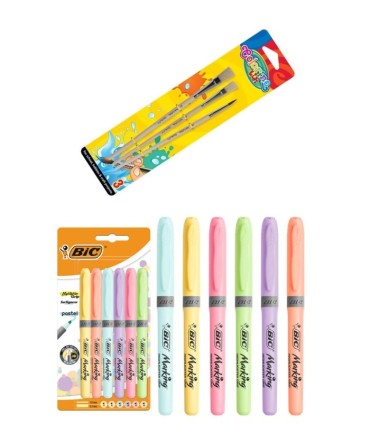 MEGA zestaw wyprawka szkolna do klas 4-6, BIC, XXL 88 elementów w tym 7 zeszytów przedmiotowych