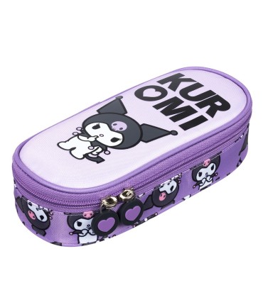 Piórnik saszetka usztywniona PC01 St.Majewski KUROMI VIOLET