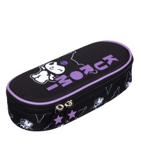 Piórnik saszetka usztywniona PC01 St.Majewski KUROMI BLACK