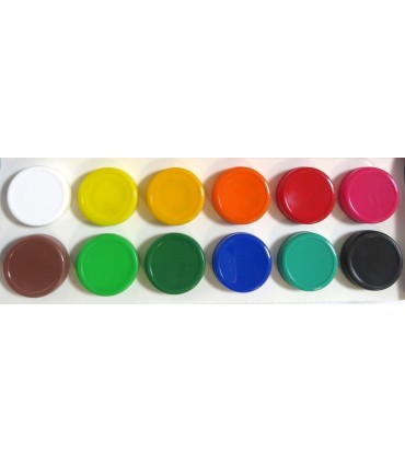 12+1  farby plakatowe Bambino 13 x 20ml