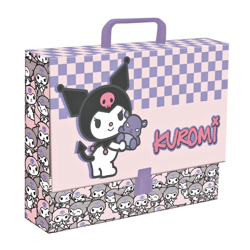 Teczka z rączką A4 XL Kuromi, St. Majewski, 33x25x9 cm