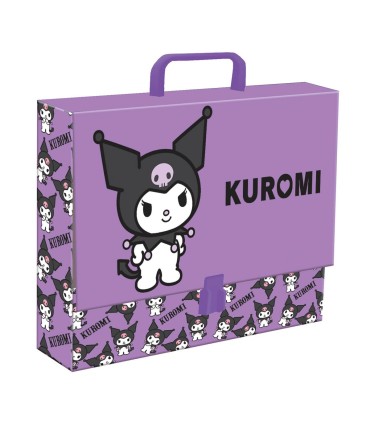 Wyprawka szkolna / Zestaw plastyczny + teczka z rączka St.Majewski - Kuromi