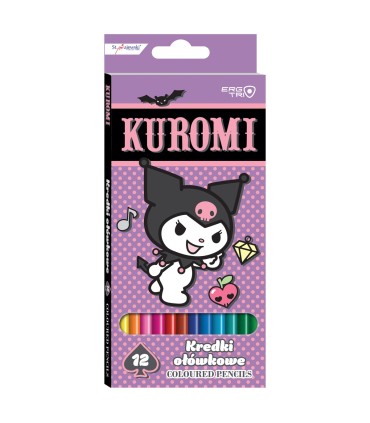 Wyprawka szkolna / Zestaw plastyczny + 8 zeszytów: 4x kratka, 4x linia  St.Majewski Kuromi