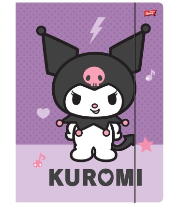 Wyprawka szkolna / Zestaw plastyczny + 8 zeszytów: 4x kratka, 4x linia  St.Majewski Kuromi