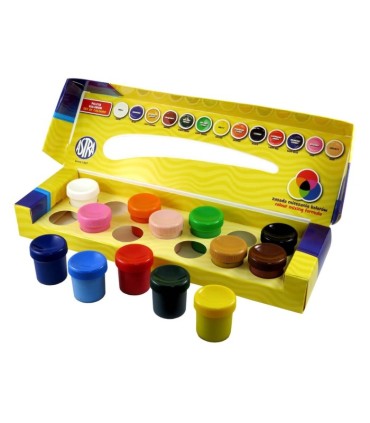 12+1 farb plakatowych Astra 13 x 20ml