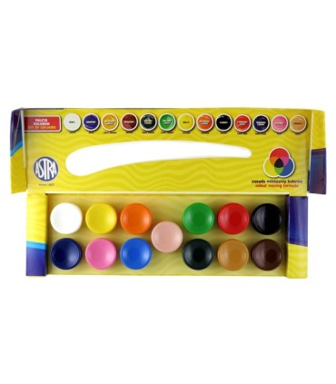 12+1 farb plakatowych Astra 13 x 20ml