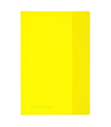 6x kolorowe okładki A5 Astra na zeszyty – każda inna – przezroczyste, mocna folia PVC