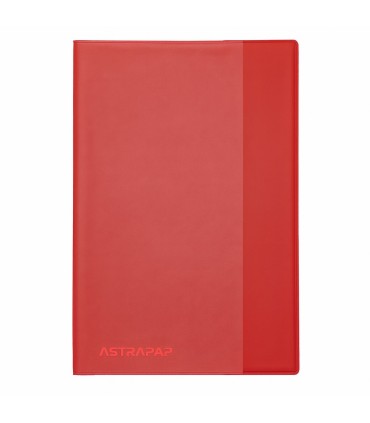 6x kolorowe okładki A5 Astra na zeszyty – każda inna – przezroczyste, mocna folia PVC