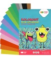 Blok kolorowy rysunkowy A4 Happy Color- 15 kart