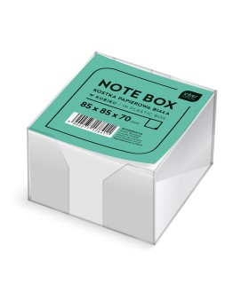 Interdruk Kostka papierowa biała 85×85 – 700 kartek – w kubiku