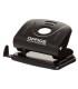 Dziurkacz szkolny biurowy, dziurkuje do 25 kartek, metalowy, czarny, Office products
