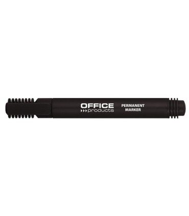 Marker permanentny OFFICE PRODUCTS, okrągły, 1–3 mm (linia), czarny