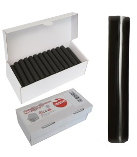 Plastelina w laseczkach luzem MONA, 1 kg, czarna