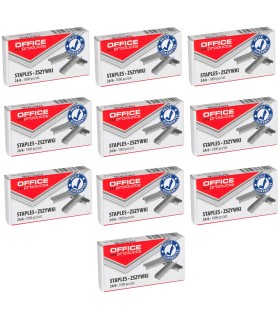 10x zszywki uniwersalne do zszywacza biurowego 24/6 – 1000 szt. – Office Products