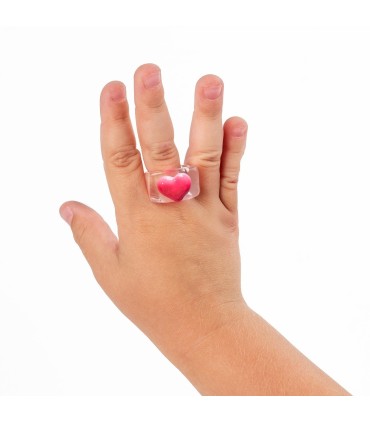 Zestaw kreatywny PIERŚCIONKI DO OZDABIANIA KIDEA 40 wzorów, 4 pierścionki