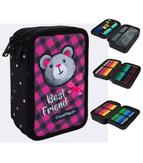 Piórnik potrójny z wyposażeniem Jumper 3 COOLPACK, BUDDY