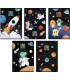 5x ZESZYT TOP 2000 A5 16 KARTEK SPACE ADVENTURE KRATKA KAŻDY INNYY