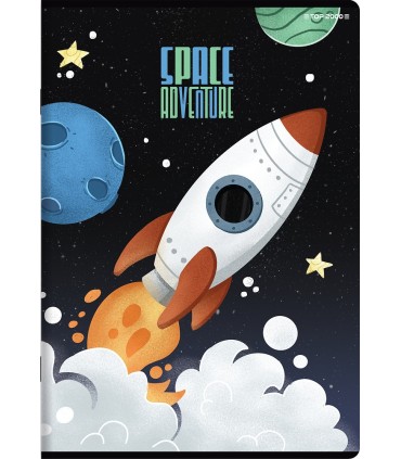 5x ZESZYT TOP 2000 A5 16 KARTEK SPACE ADVENTURE KRATKA KAŻDY INNYY