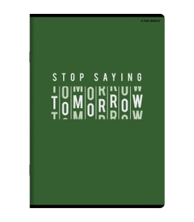 ZESZYT TOP 2000 A4 60 KARTEK KRATKA + MARGINES, miękka okładka, tomorrow