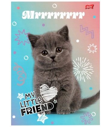 ZESTAW 2 SZT. X ZESZYT A4, 32 KARTKI, KRATKA, My Little Friend Unipap  KAŻDY INNY